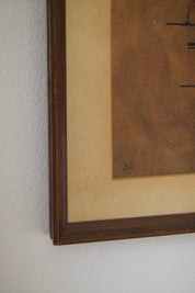 Vintage Wassily Kandinsky "Sign Series" Framed Print
