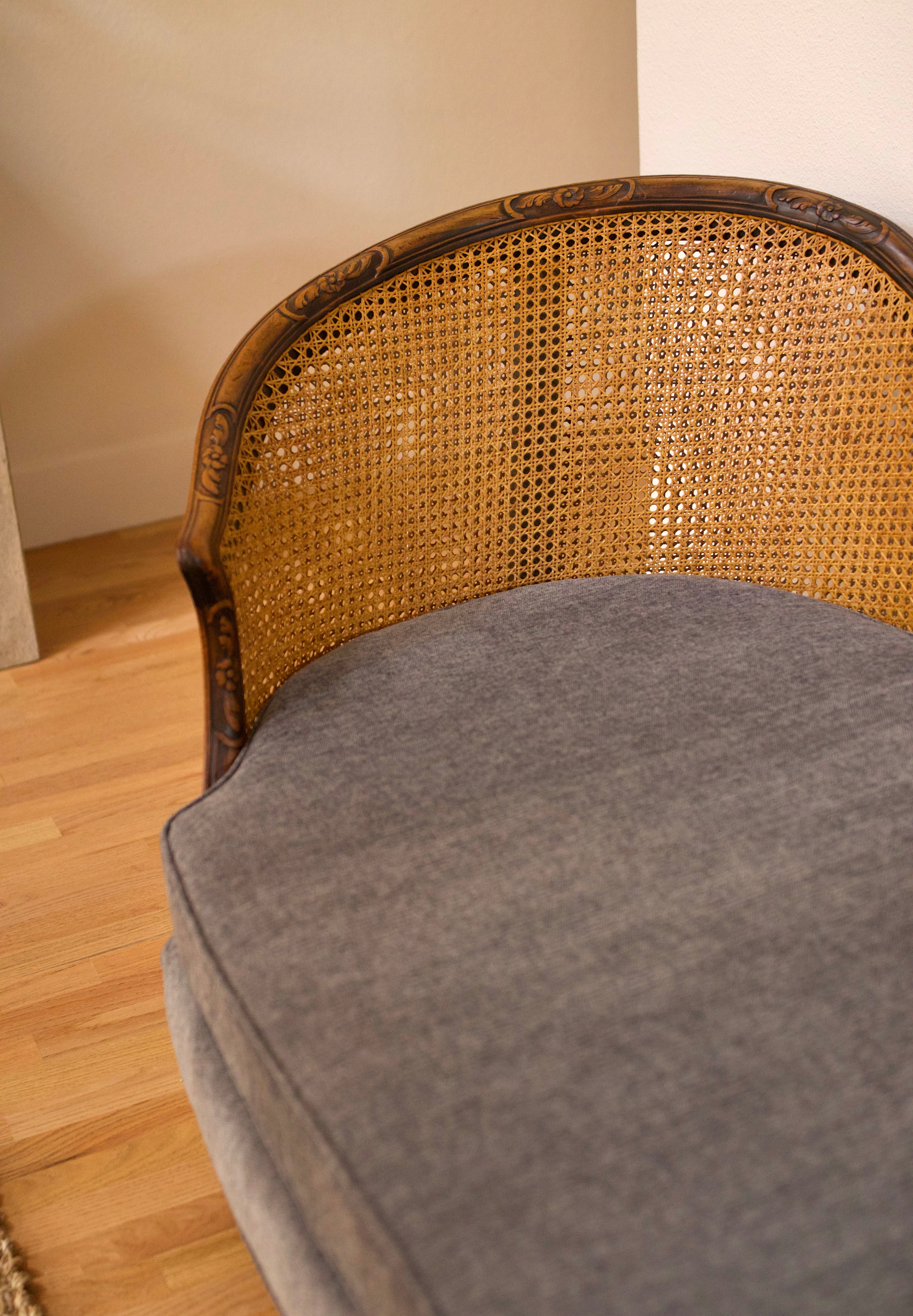 Antique Double Caned Daybed