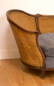 Antique Double Caned Daybed