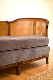Antique Double Caned Daybed