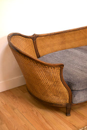 Antique Double Caned Daybed
