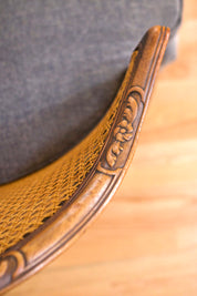 Antique Double Caned Daybed