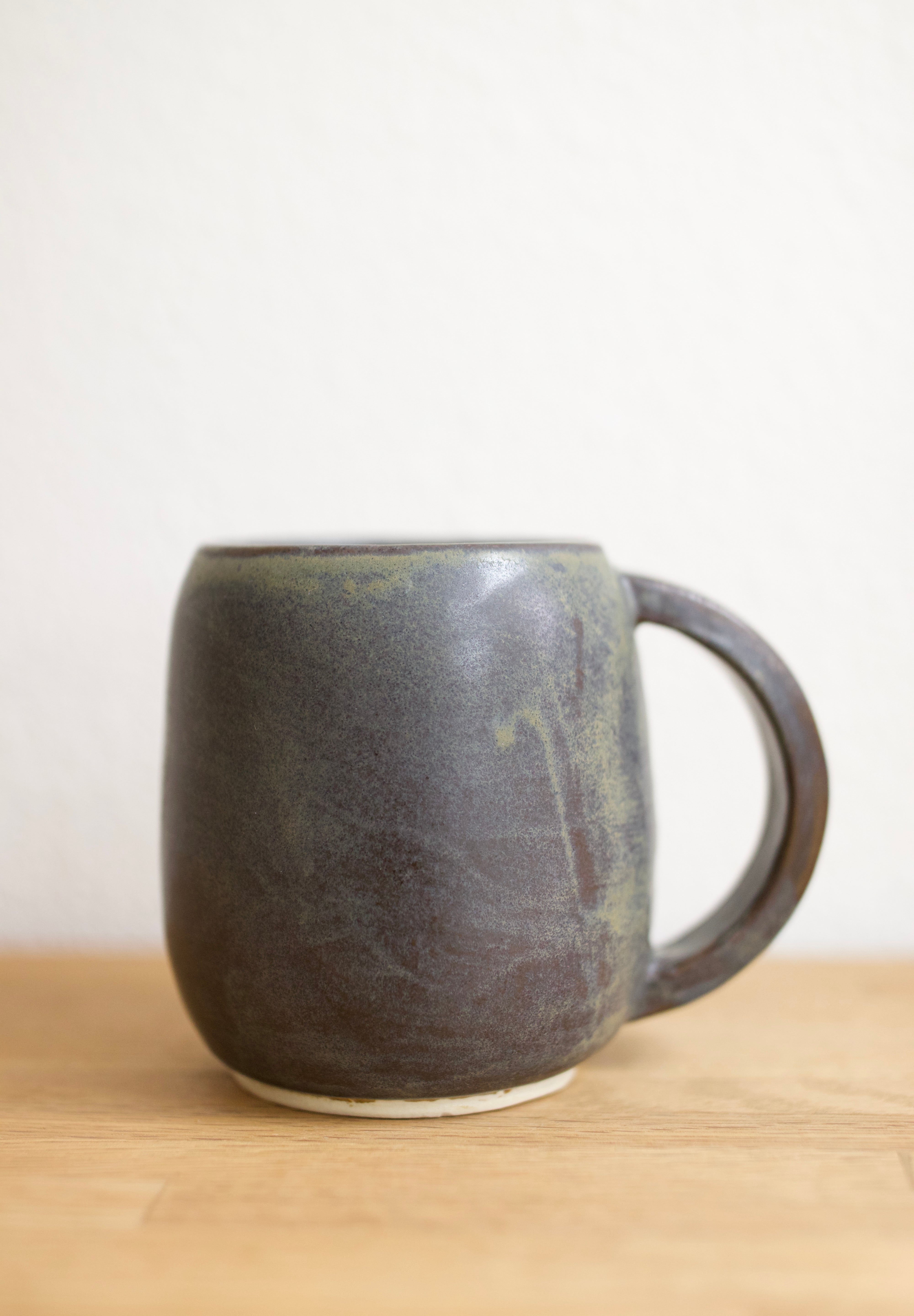 Midnight Blue Studio Pottery Mug
