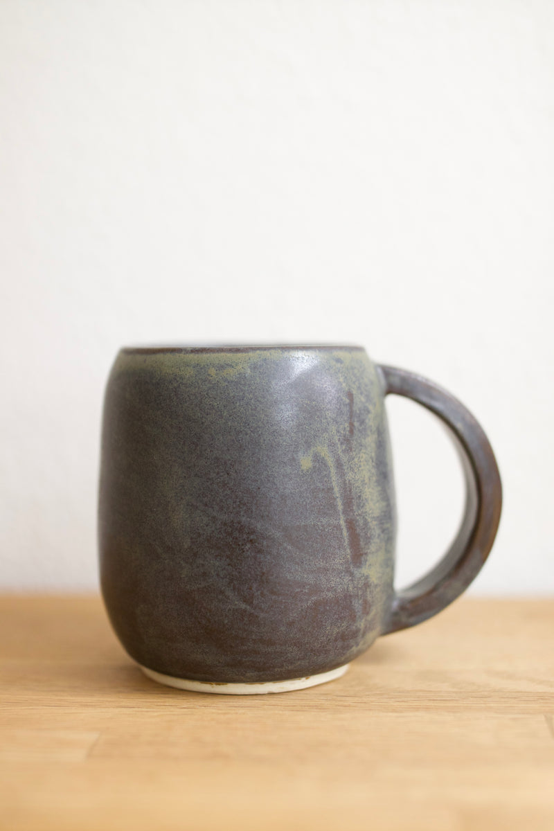 Midnight Blue Studio Pottery Mug