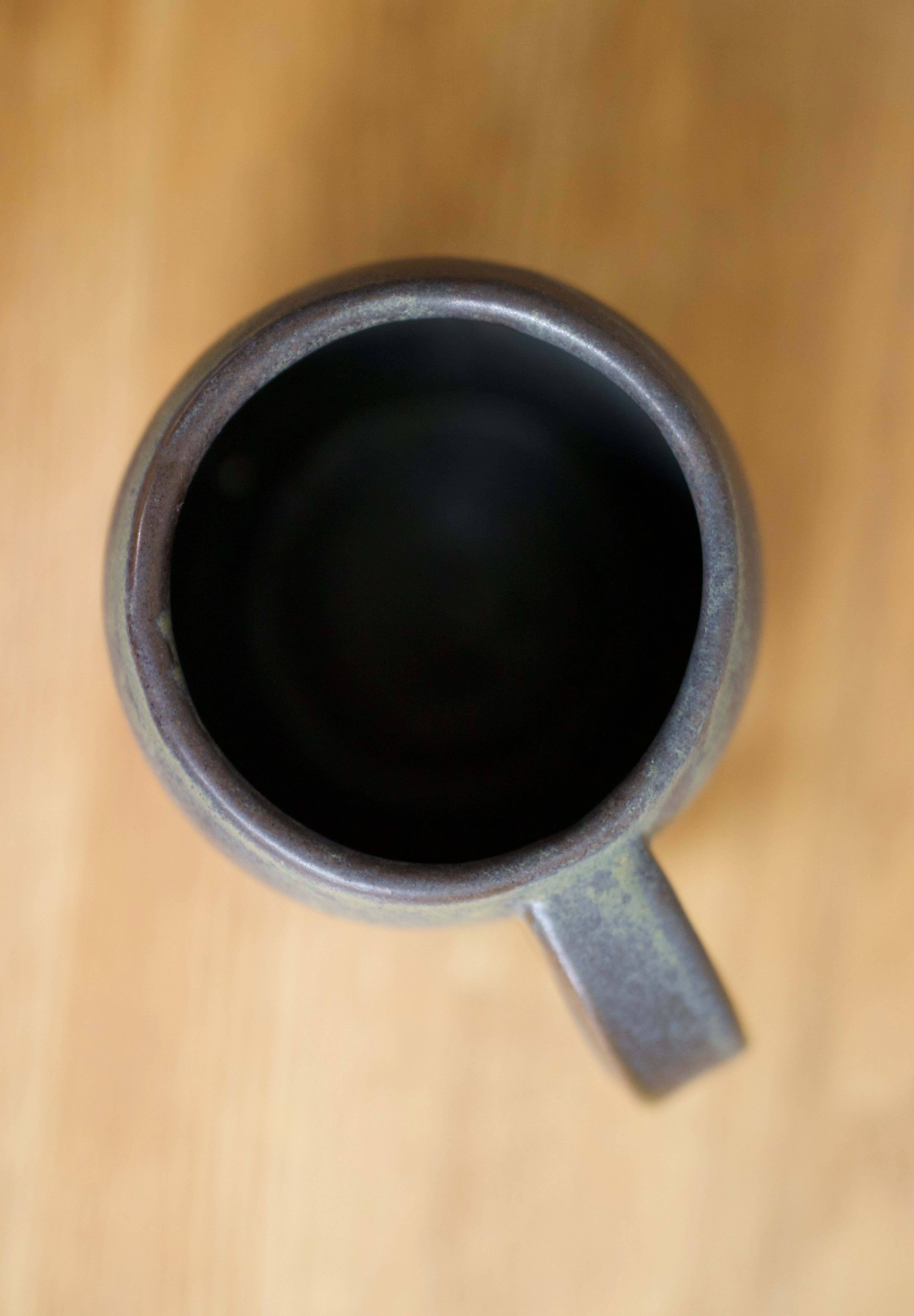 Midnight Blue Studio Pottery Mug
