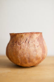 Textured Stoneware Bud Vase