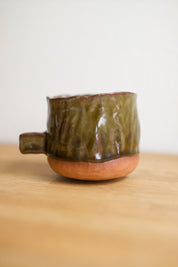Studio Pottery Cup with Side Handle
