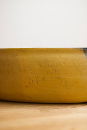Handmade Two-Tone Stoneware Dish