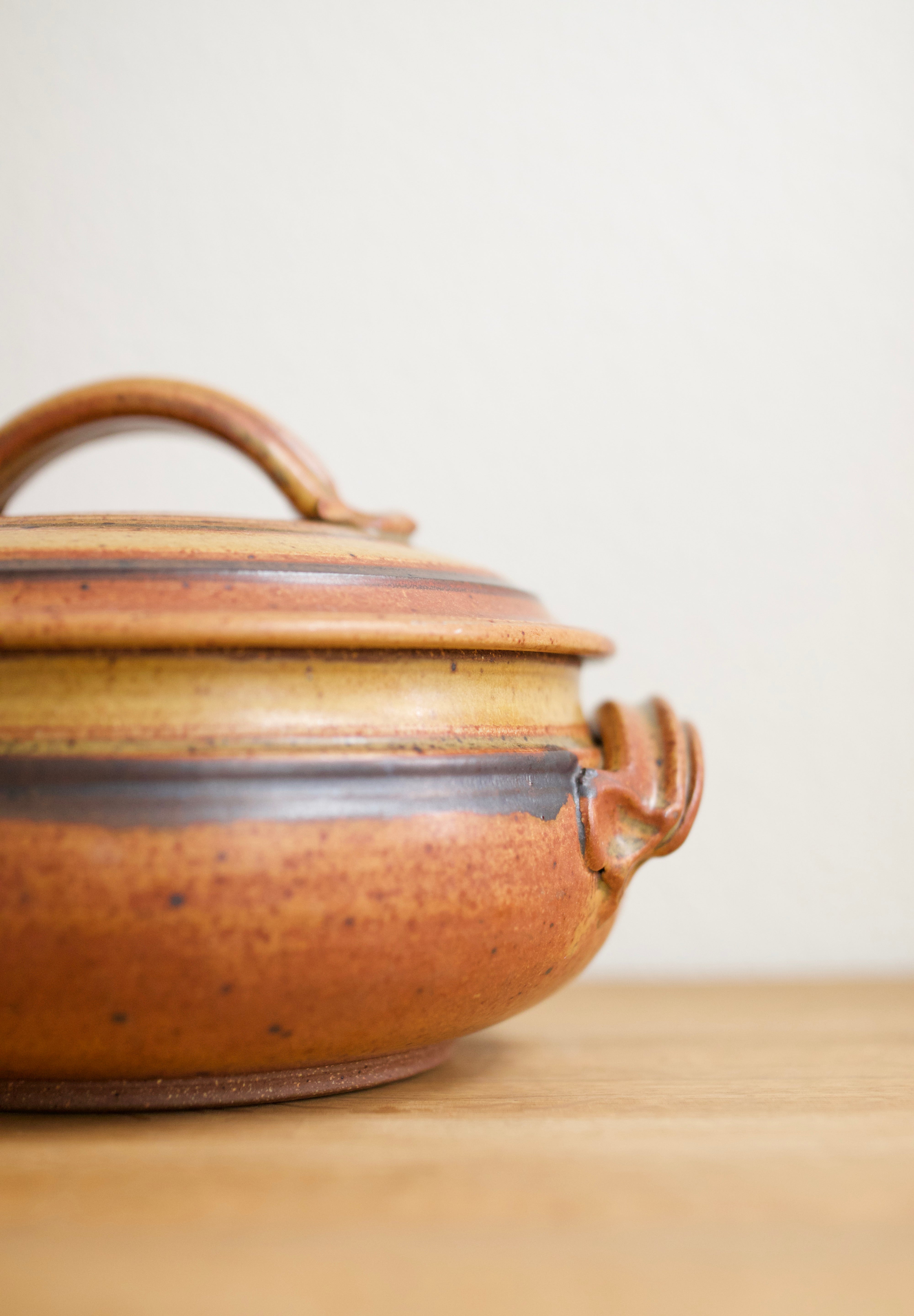 Wally Schwab Studio Pottery Casserole Dish