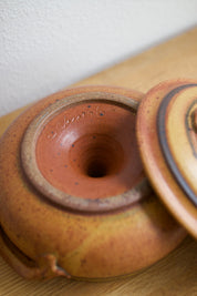 Wally Schwab Studio Pottery Casserole Dish