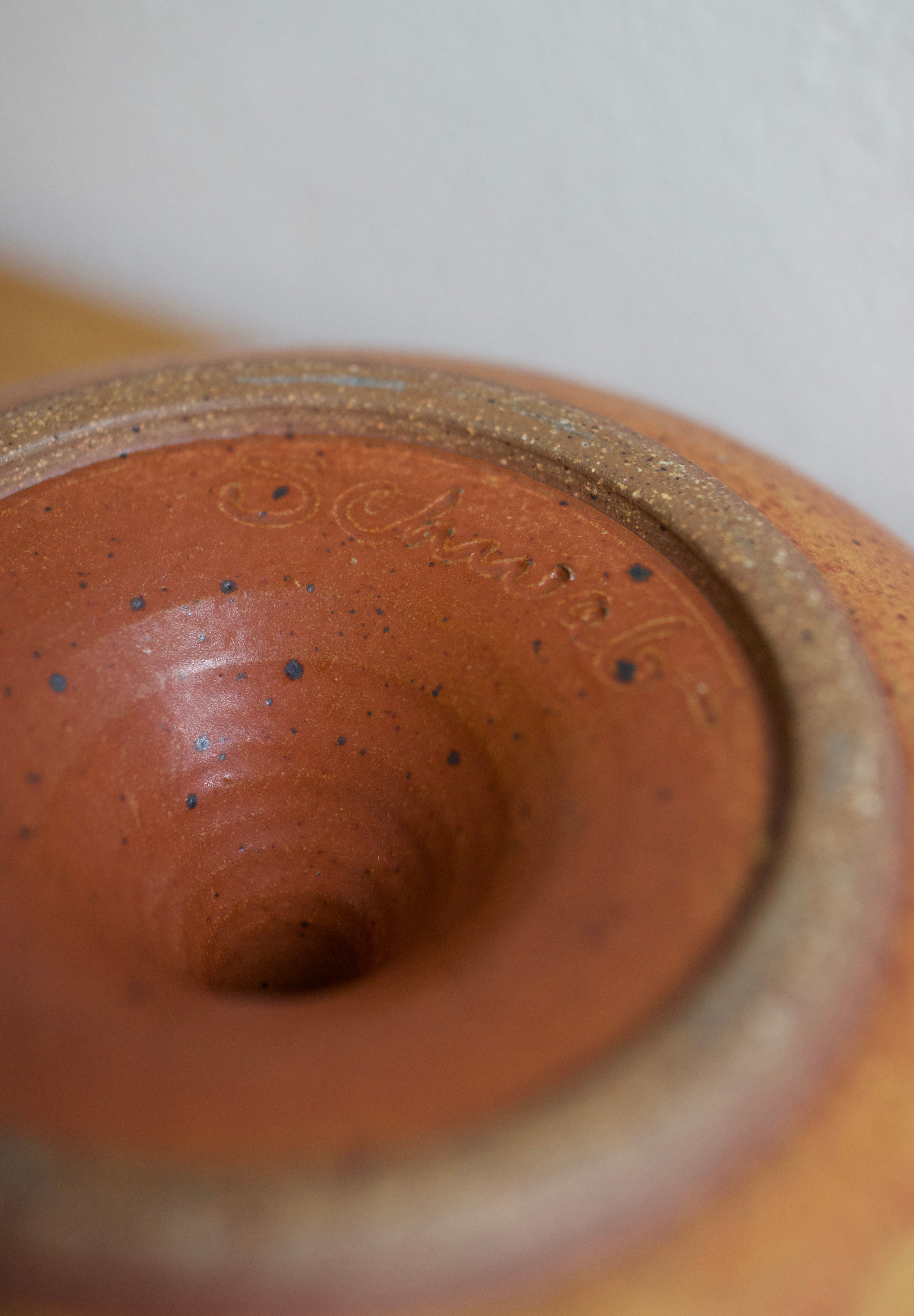 Wally Schwab Studio Pottery Casserole Dish
