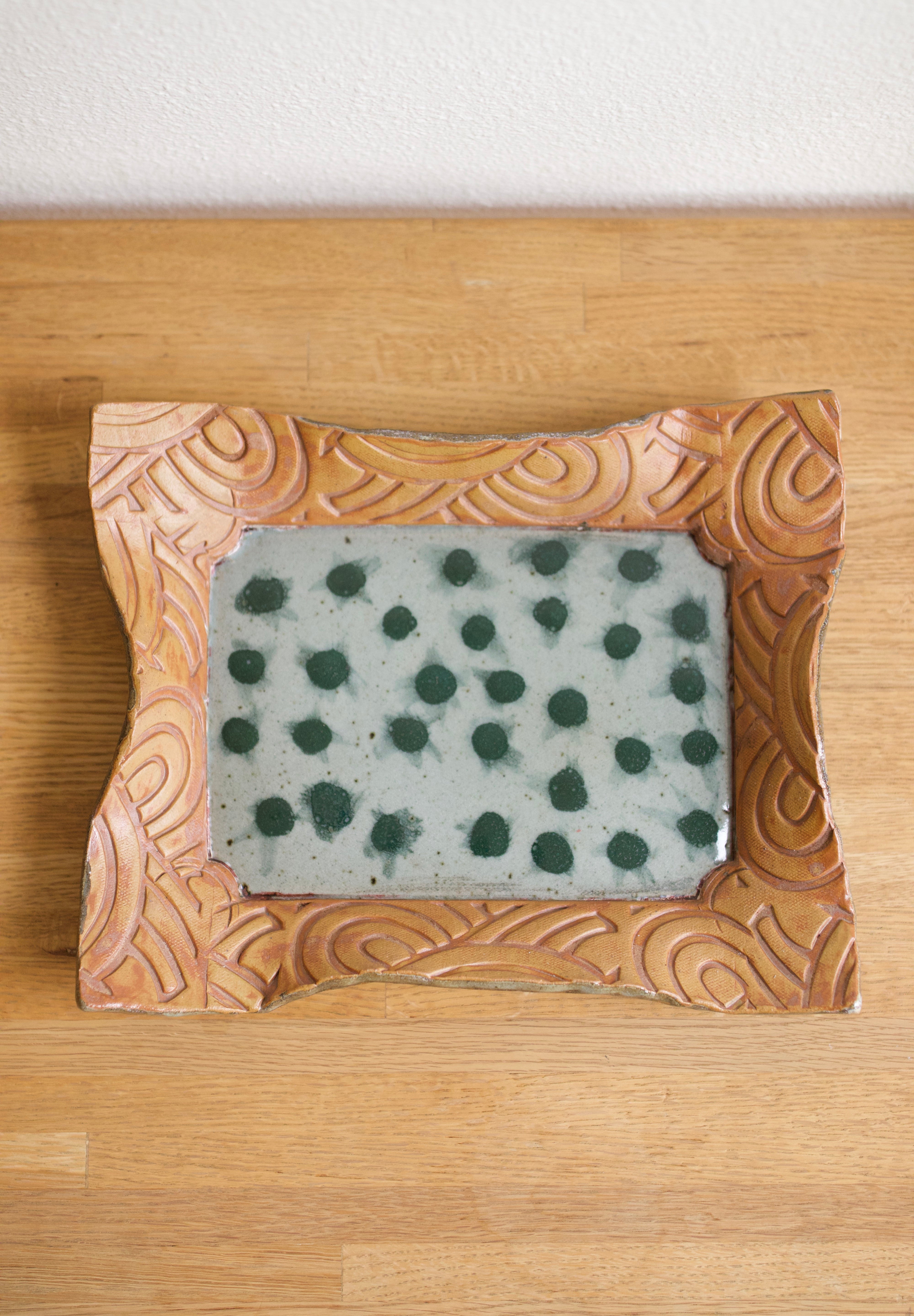 Handmade Ceramic Wavy Edge Tray