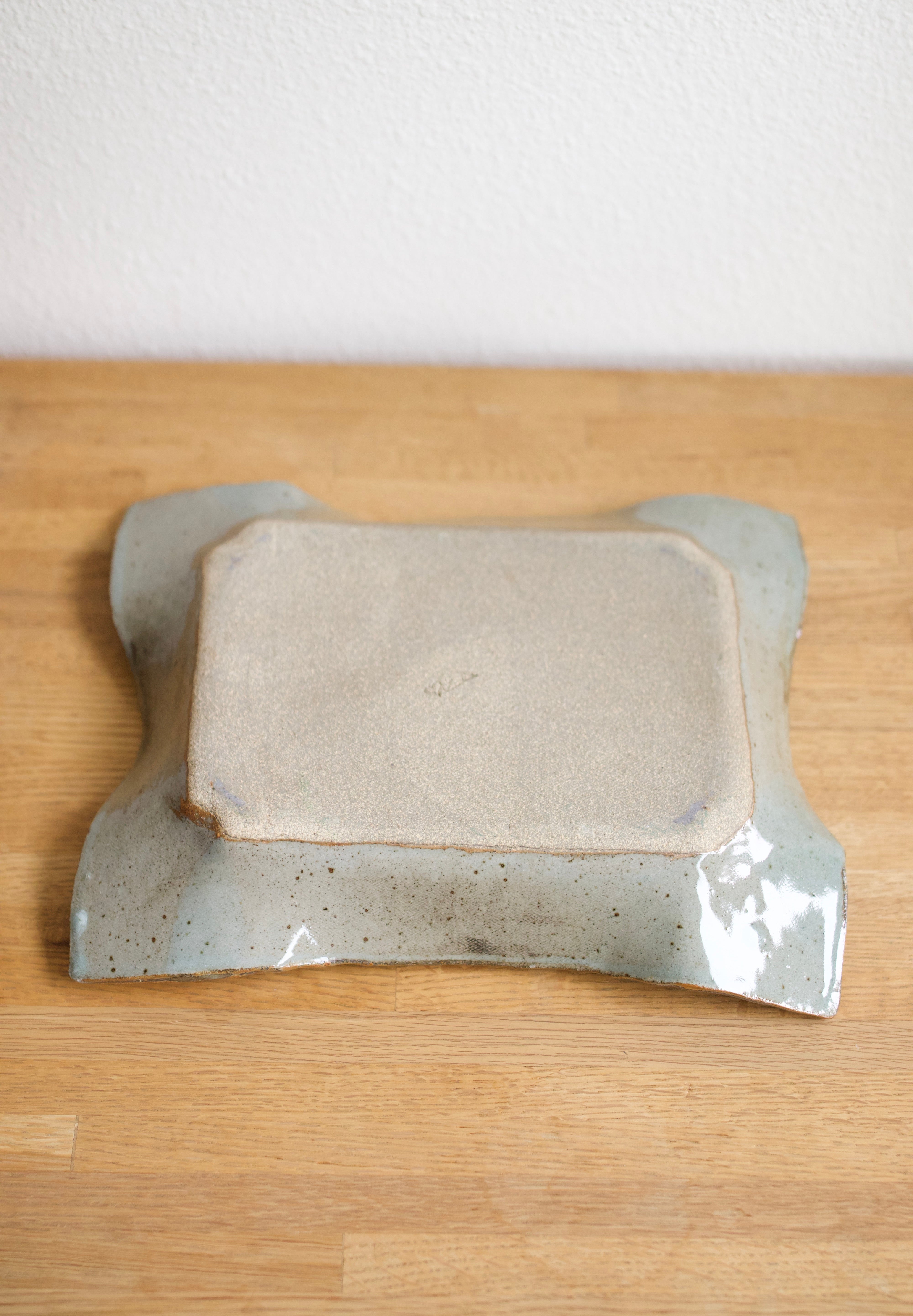Handmade Ceramic Wavy Edge Tray