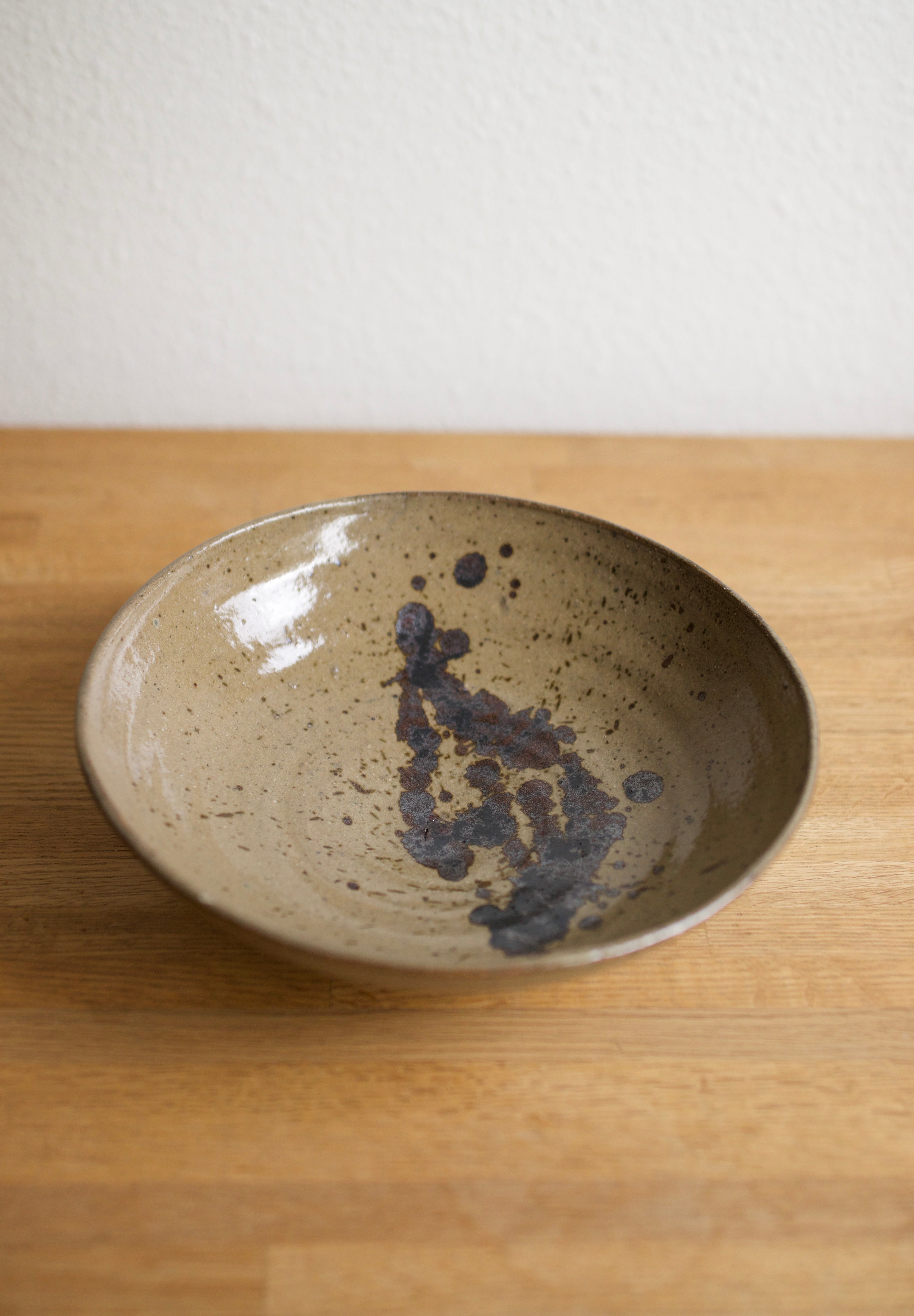 Speckled Studio Pottery Dish