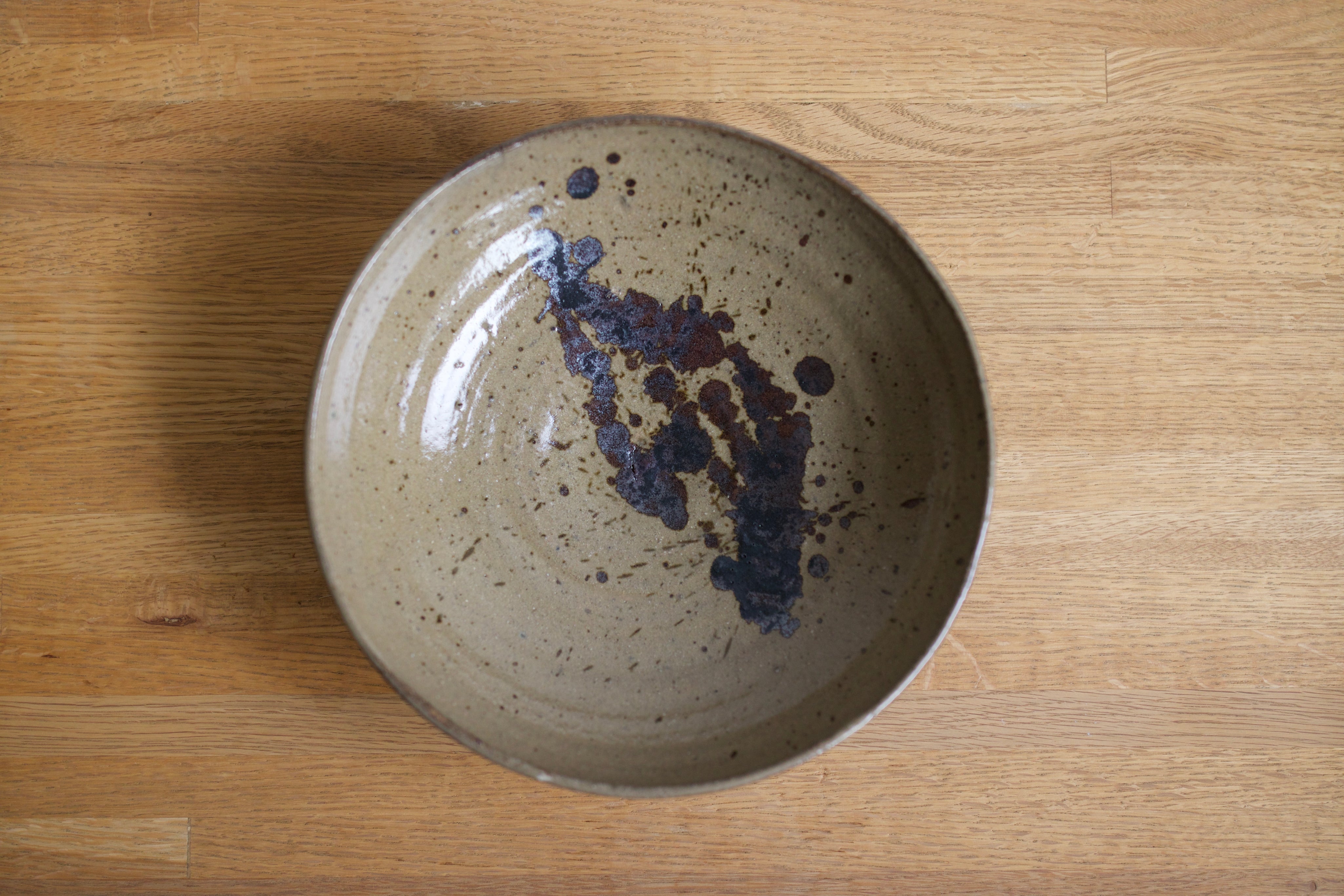 Speckled Studio Pottery Dish