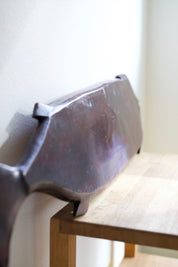 Large Hand-Carved Wooden Fish Serving Tray