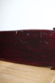 Large Hand-Carved Wooden Fish Serving Tray