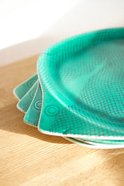 Japanese Enesco 1960s Fish Plates (Set of 4)