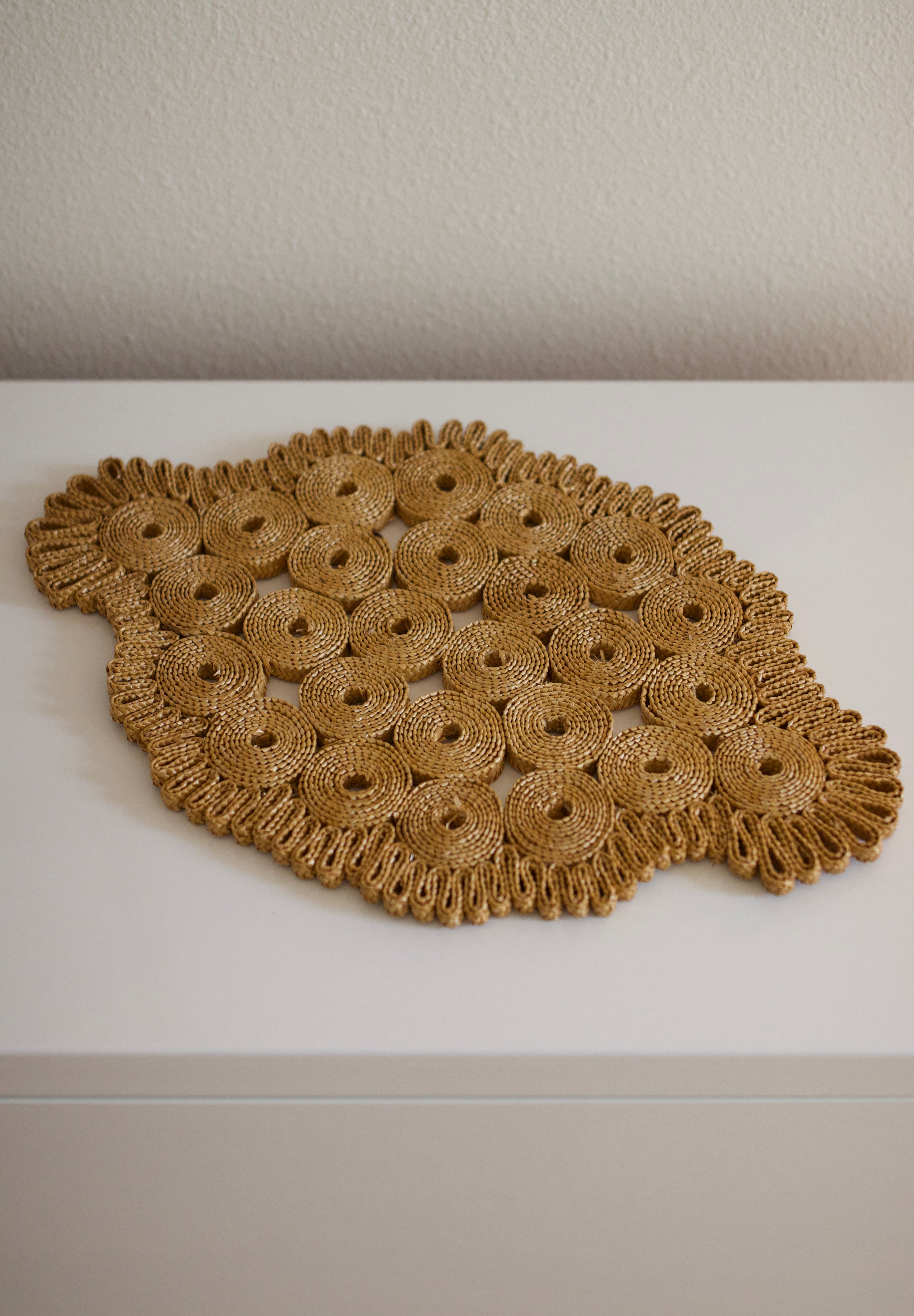 Woven Natural Fiber Table Mat (Set of 2)