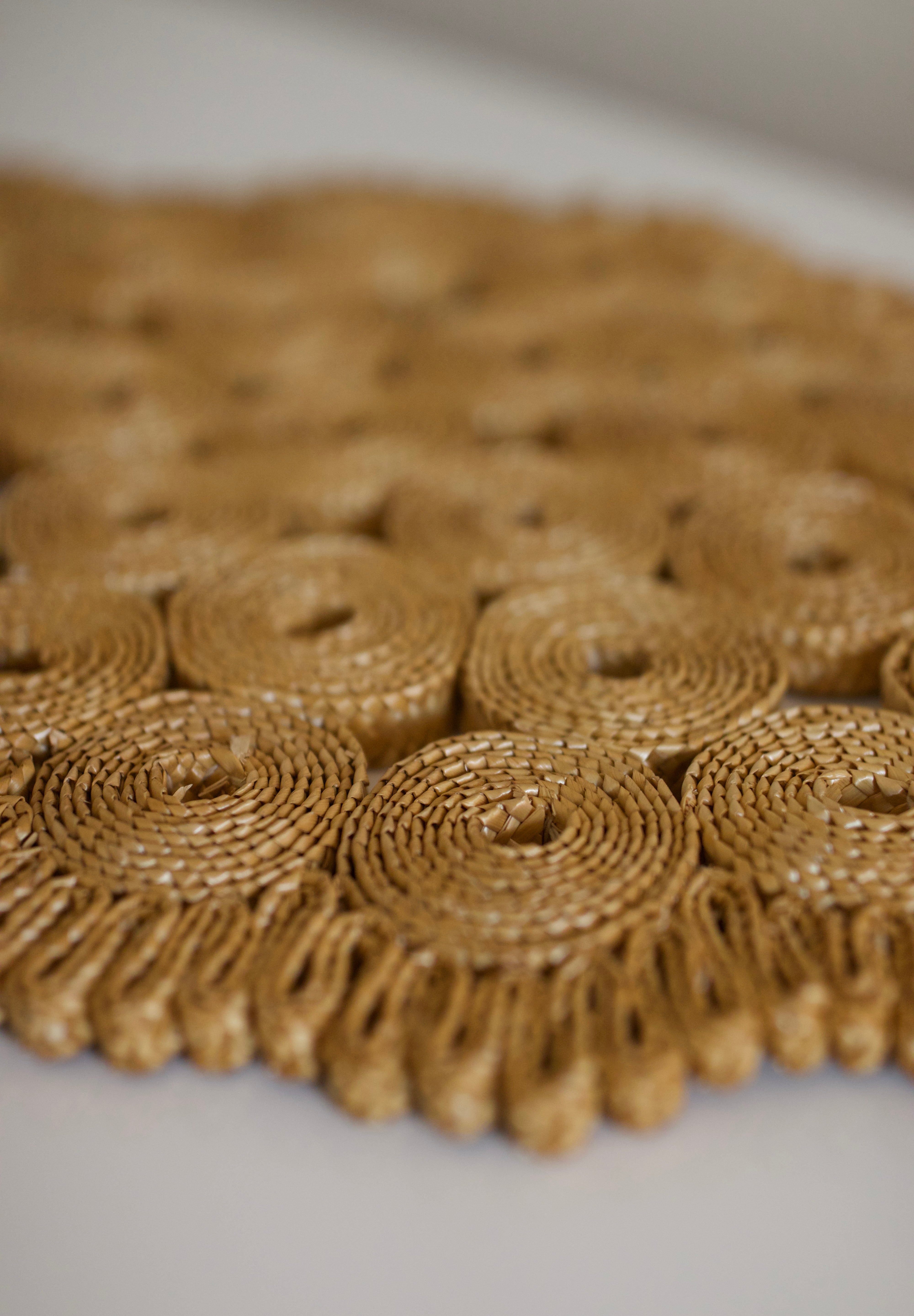 Woven Natural Fiber Table Mat (Set of 2)