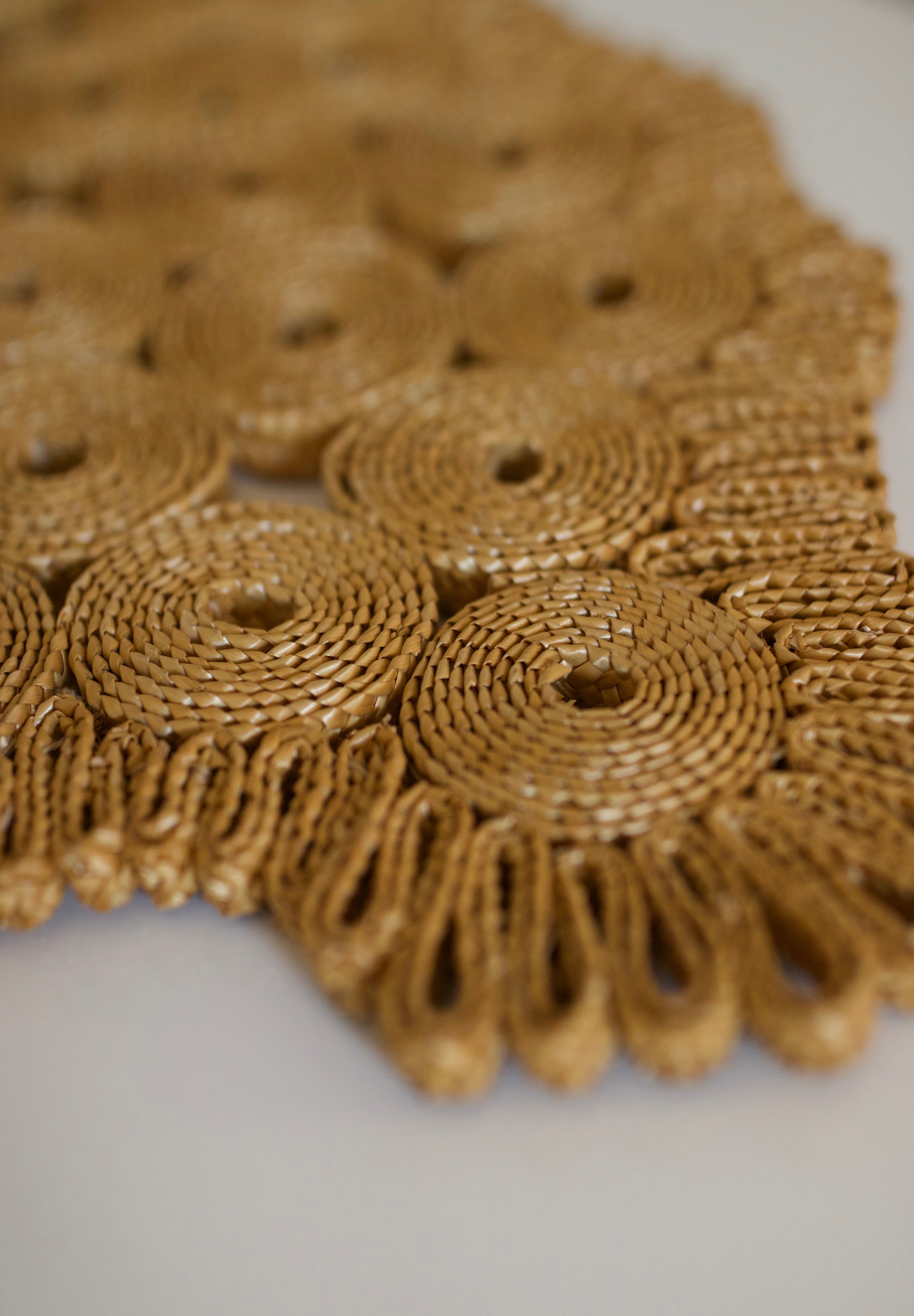 Woven Natural Fiber Table Mat (Set of 2)