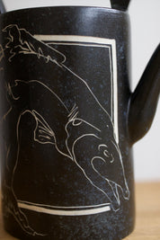 Studio Pottery Watering Can Vase