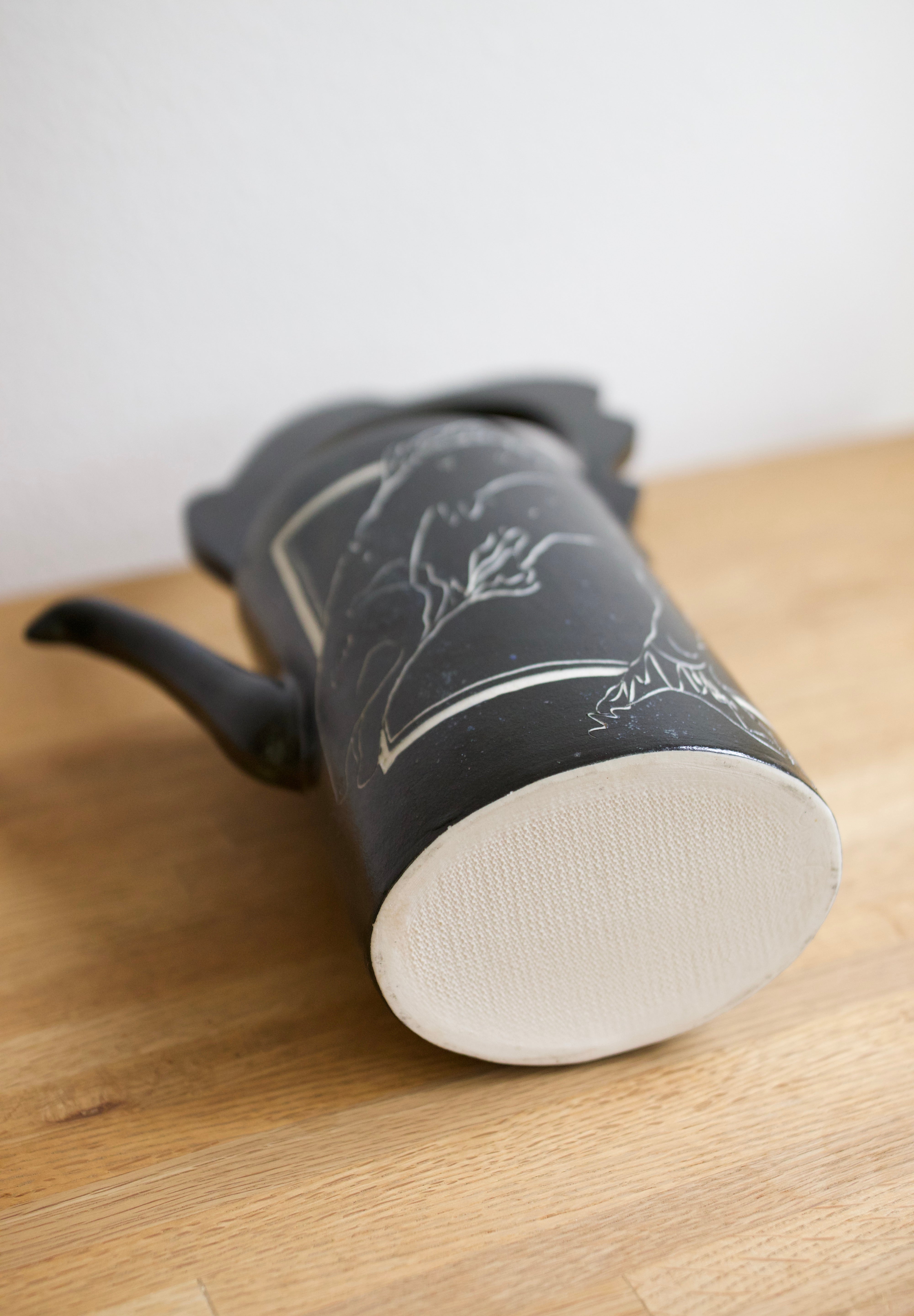 Studio Pottery Watering Can Vase