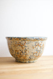 Vintage Red Wing Pottery Spongeware Bowl