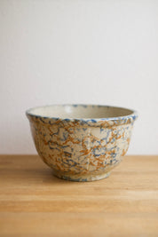 Vintage Red Wing Pottery Spongeware Bowl