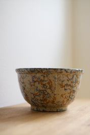 Vintage Red Wing Pottery Spongeware Bowl