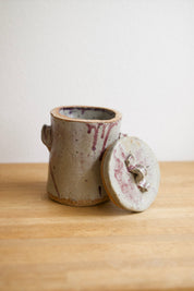 Lidded Studio Pottery Vessel