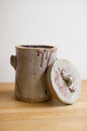 Lidded Studio Pottery Vessel