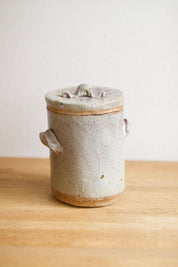 Lidded Studio Pottery Vessel