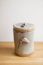 Lidded Studio Pottery Vessel
