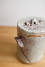 Lidded Studio Pottery Vessel