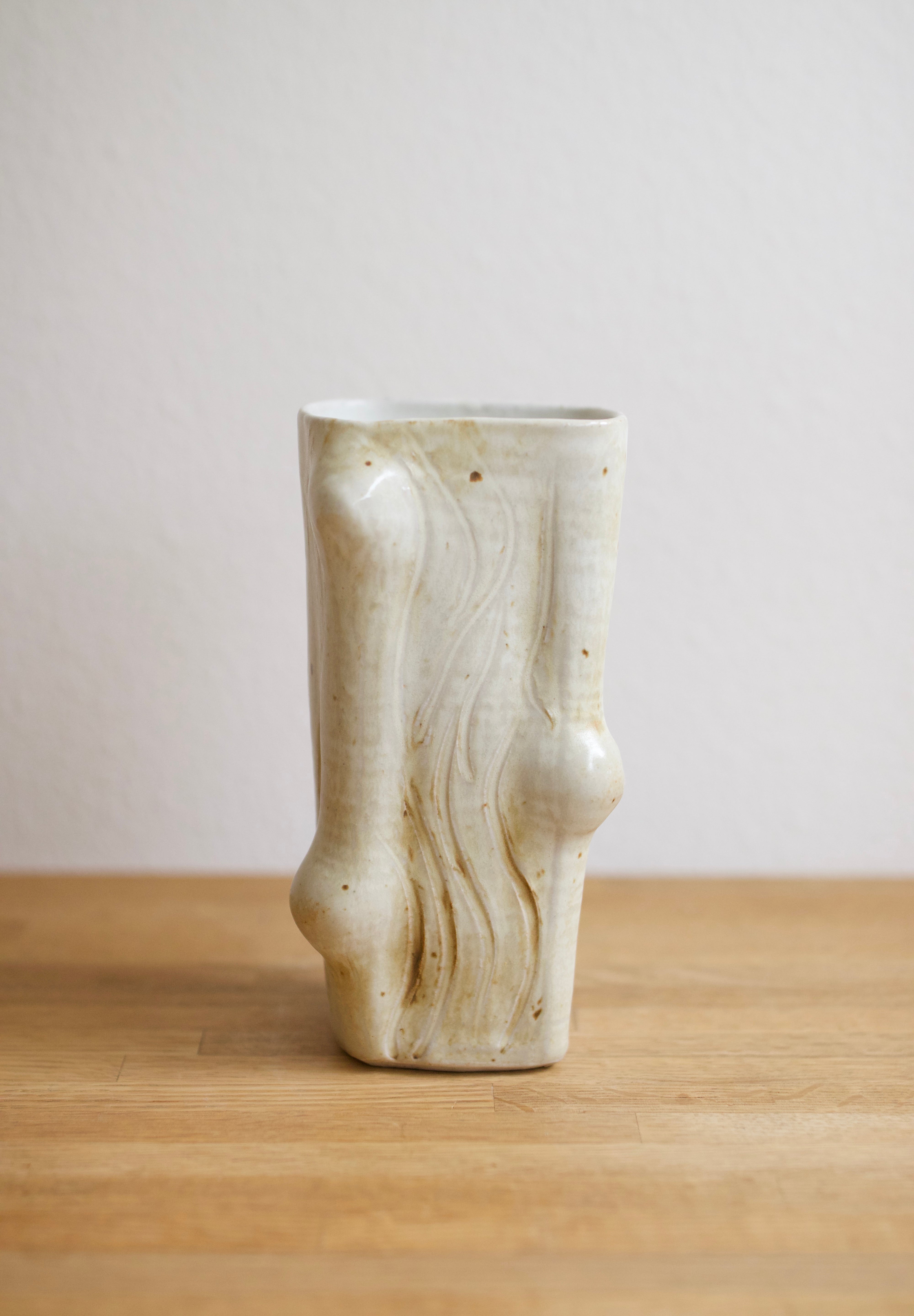 Sculptural Studio Pottery Vase