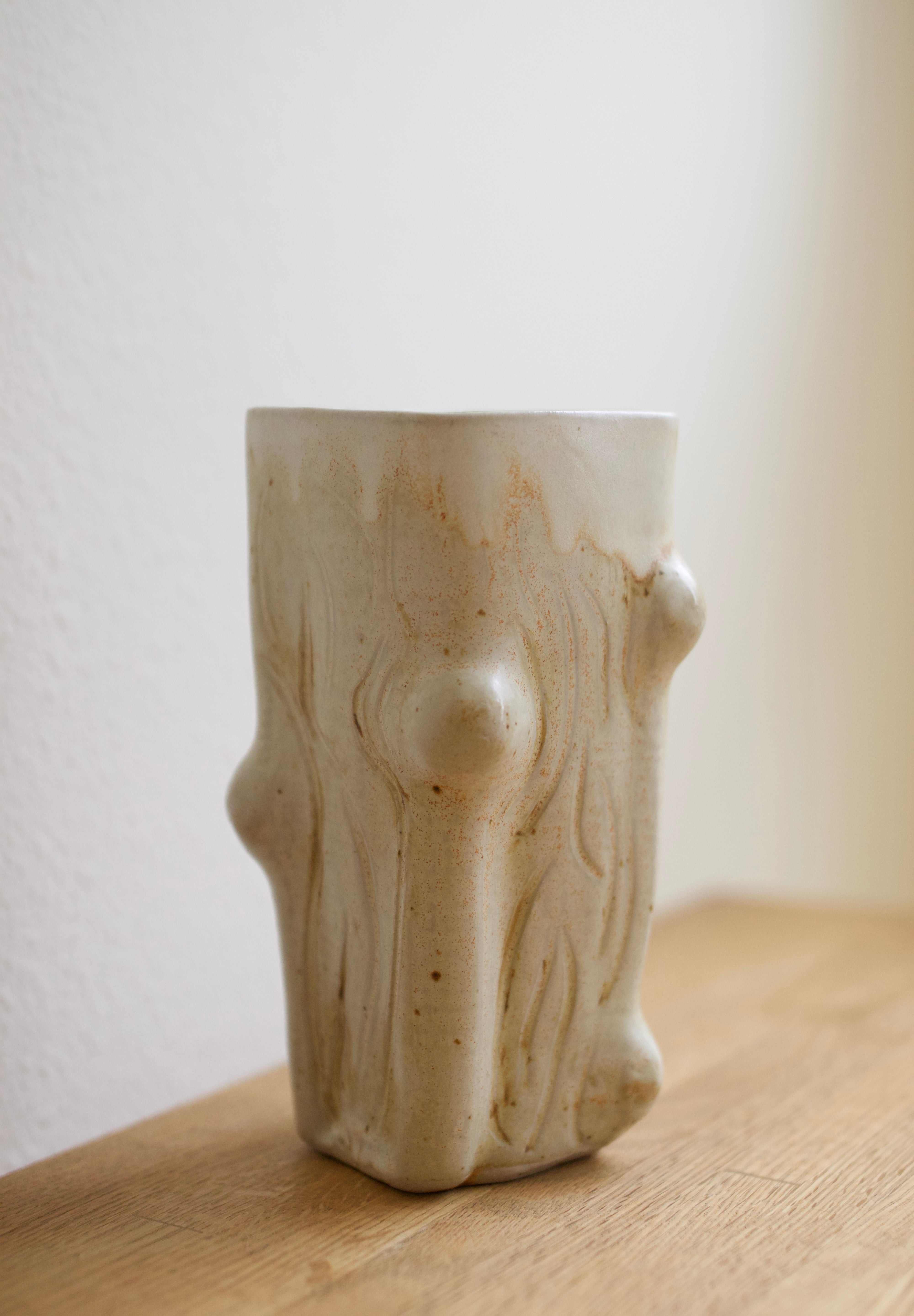 Sculptural Studio Pottery Vase