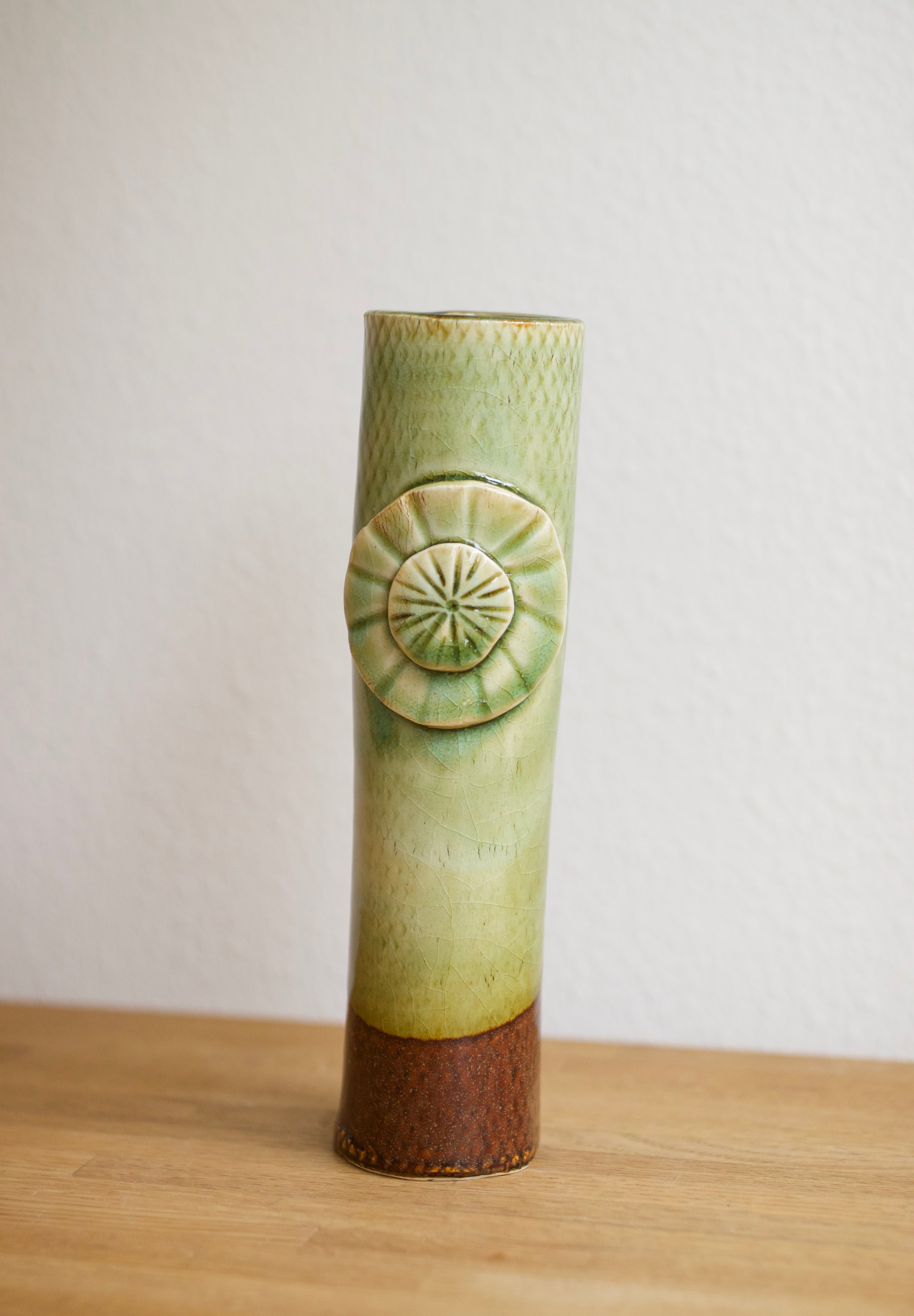 Artist-Signed Studio Pottery Vase